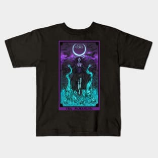 The Morrigan Death Tarot Card Kids T-Shirt